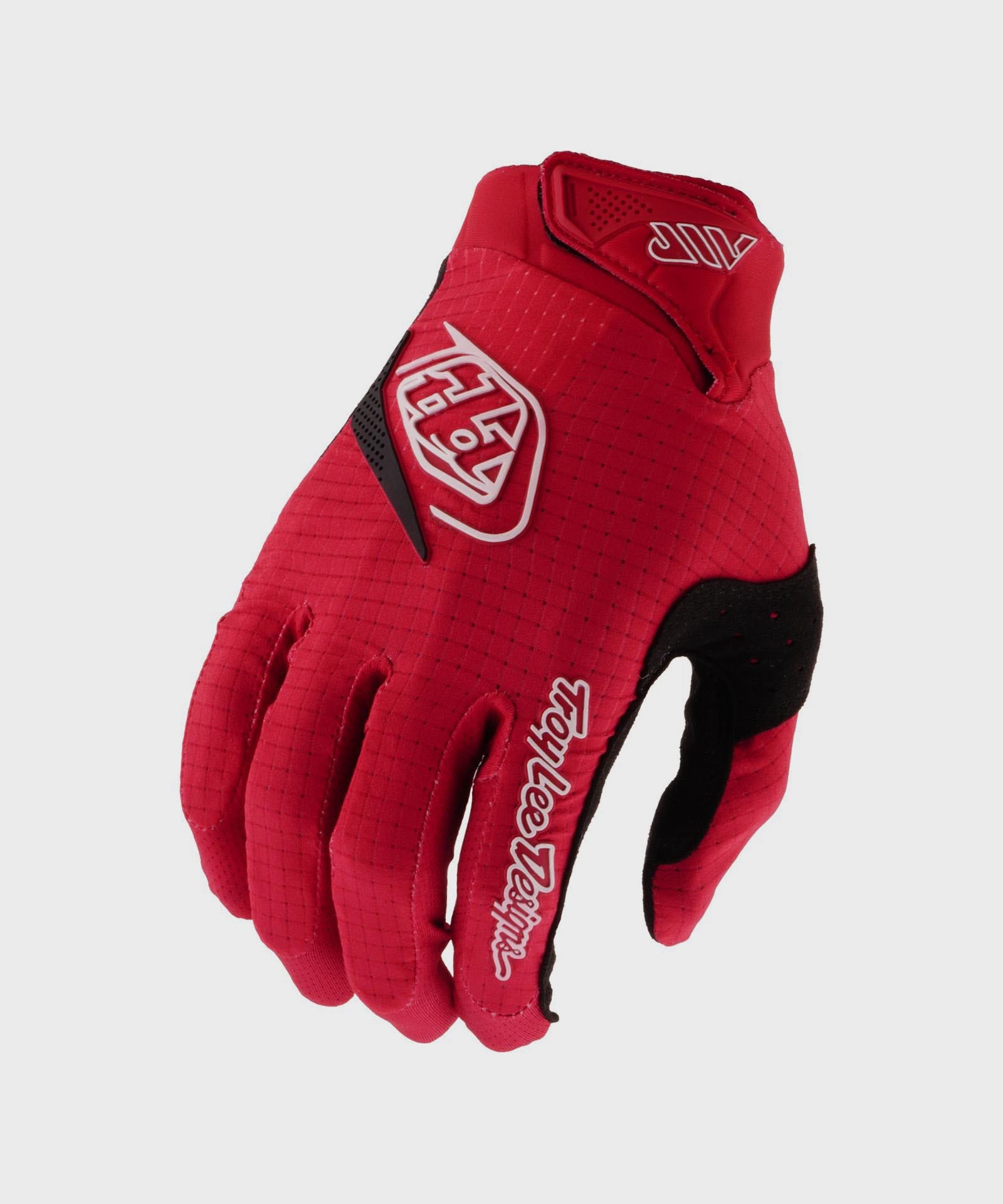 Troy Lee Designs Air Cycle Gloves Mono Scarlet - FREE UK Shipping, FREE 365 Day Returns | Moto Central