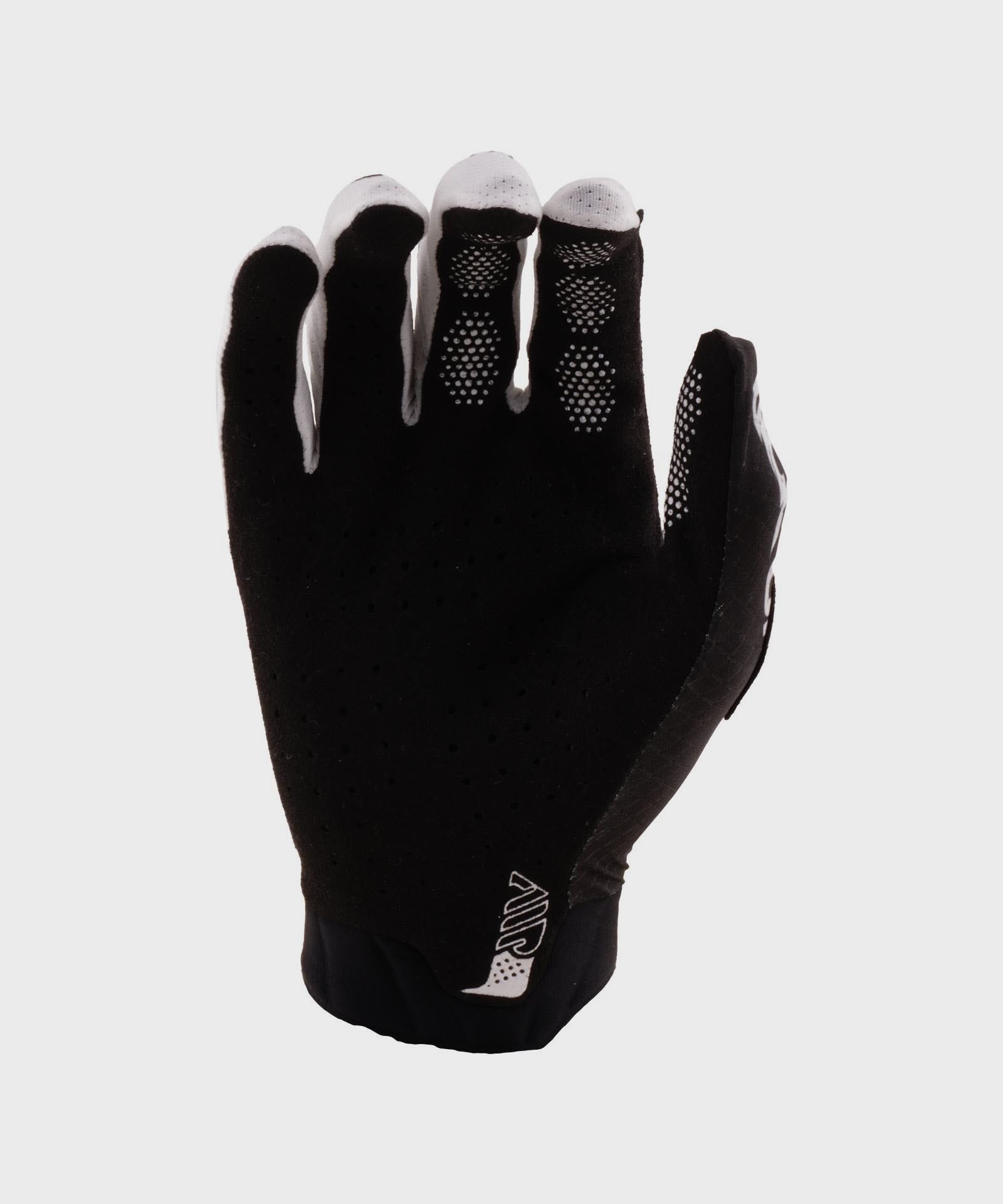 Troy Lee Designs Air Cycle Gloves Sever Black / White - FREE UK Shipping, FREE 365 Day Returns | Moto Central