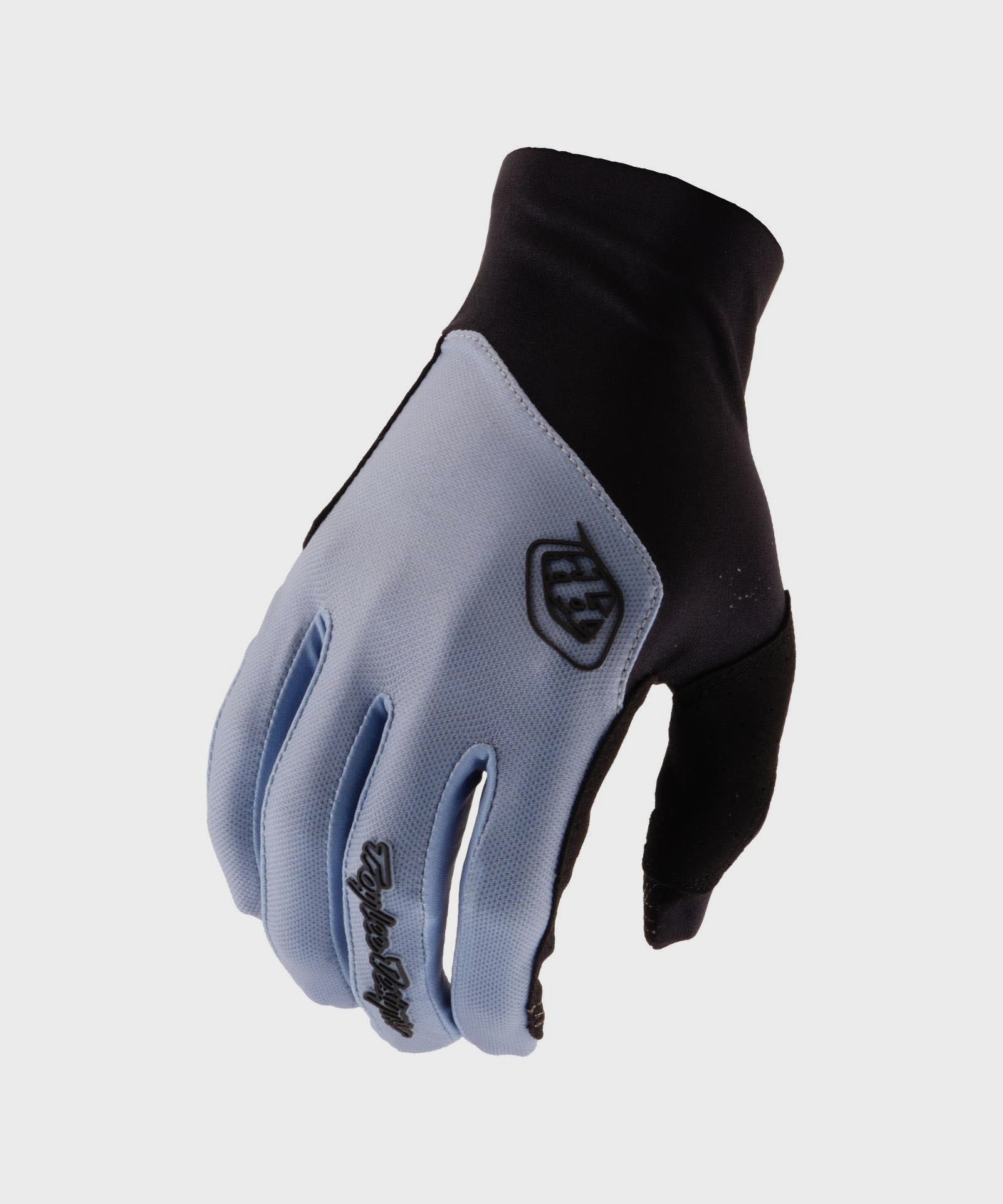 Troy Lee Designs Flowline Cycle Gloves Mono Dawn Blue - FREE UK Shipping, FREE 365 Day Returns | Moto Central
