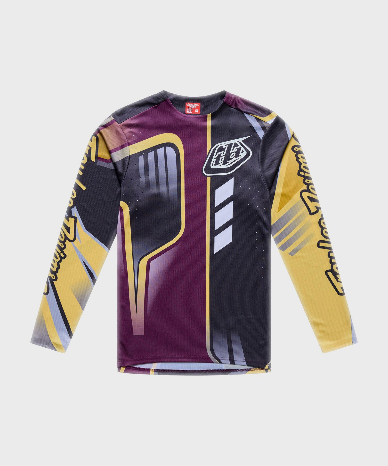 Troy Lee Designs Sprint Pro Cycle Jersey Lowrider Sangria - FREE UK Shipping, FREE 365 Day Returns | Moto Central