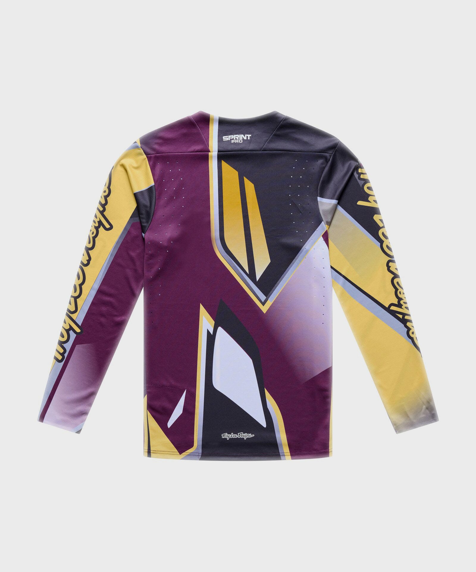 Troy Lee Designs Sprint Pro Cycle Jersey Lowrider Sangria - FREE UK Shipping, FREE 365 Day Returns | Moto Central
