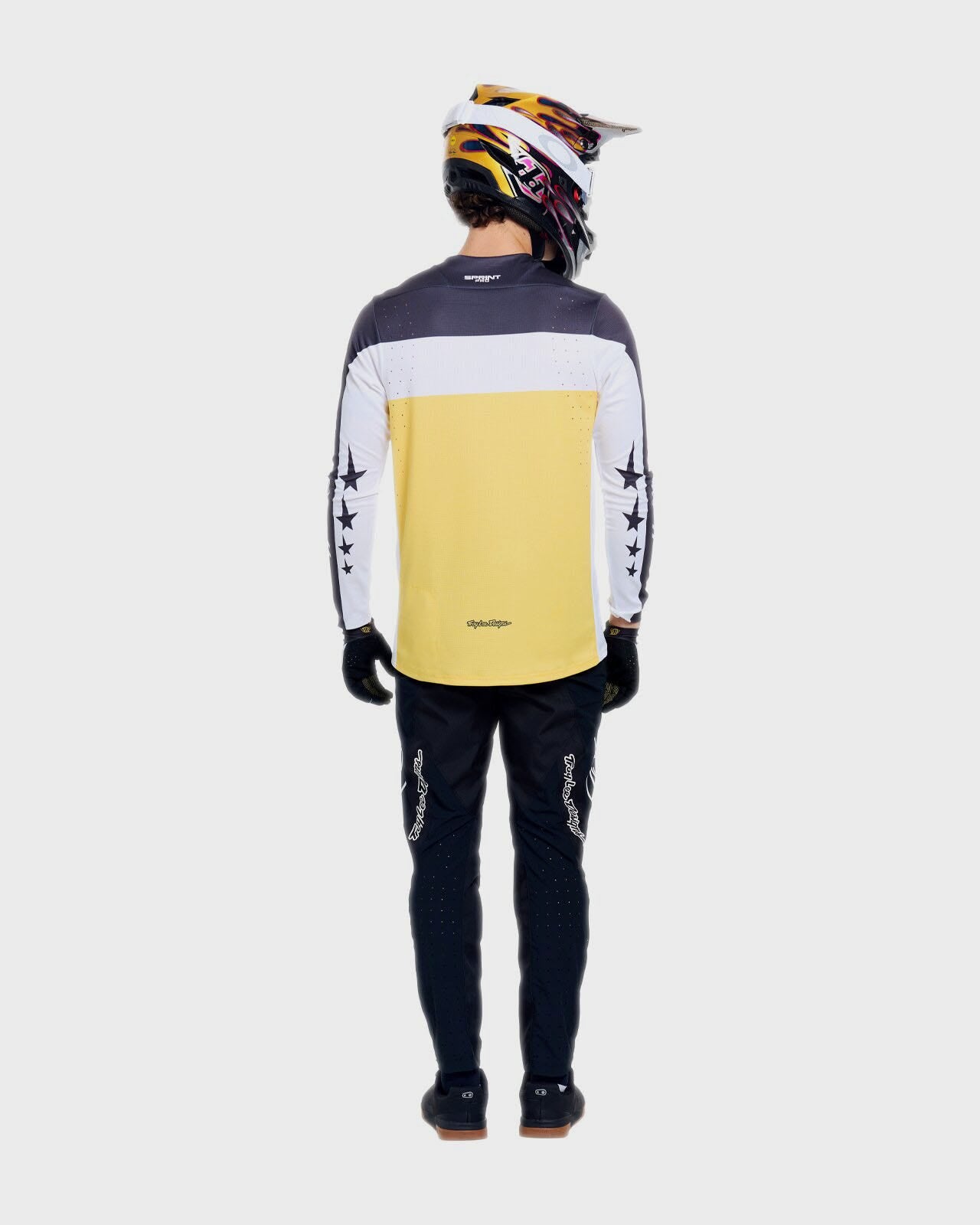 Troy Lee Designs Sprint Pro Cycle Jersey Yo Moto Butter - FREE UK Shipping, FREE 365 Day Returns | Moto Central
