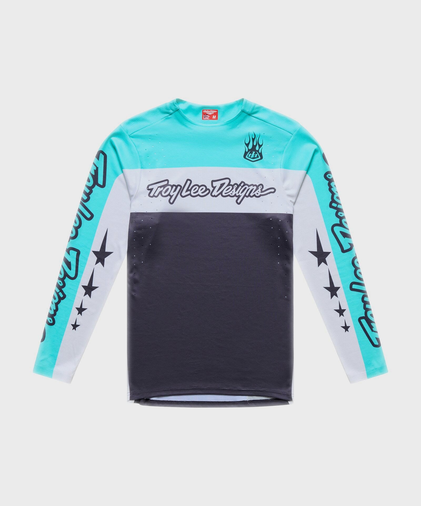 Troy Lee Designs Sprint Pro Cycle Jersey Yo Moto Carbon - FREE UK Shipping, FREE 365 Day Returns | Moto Central