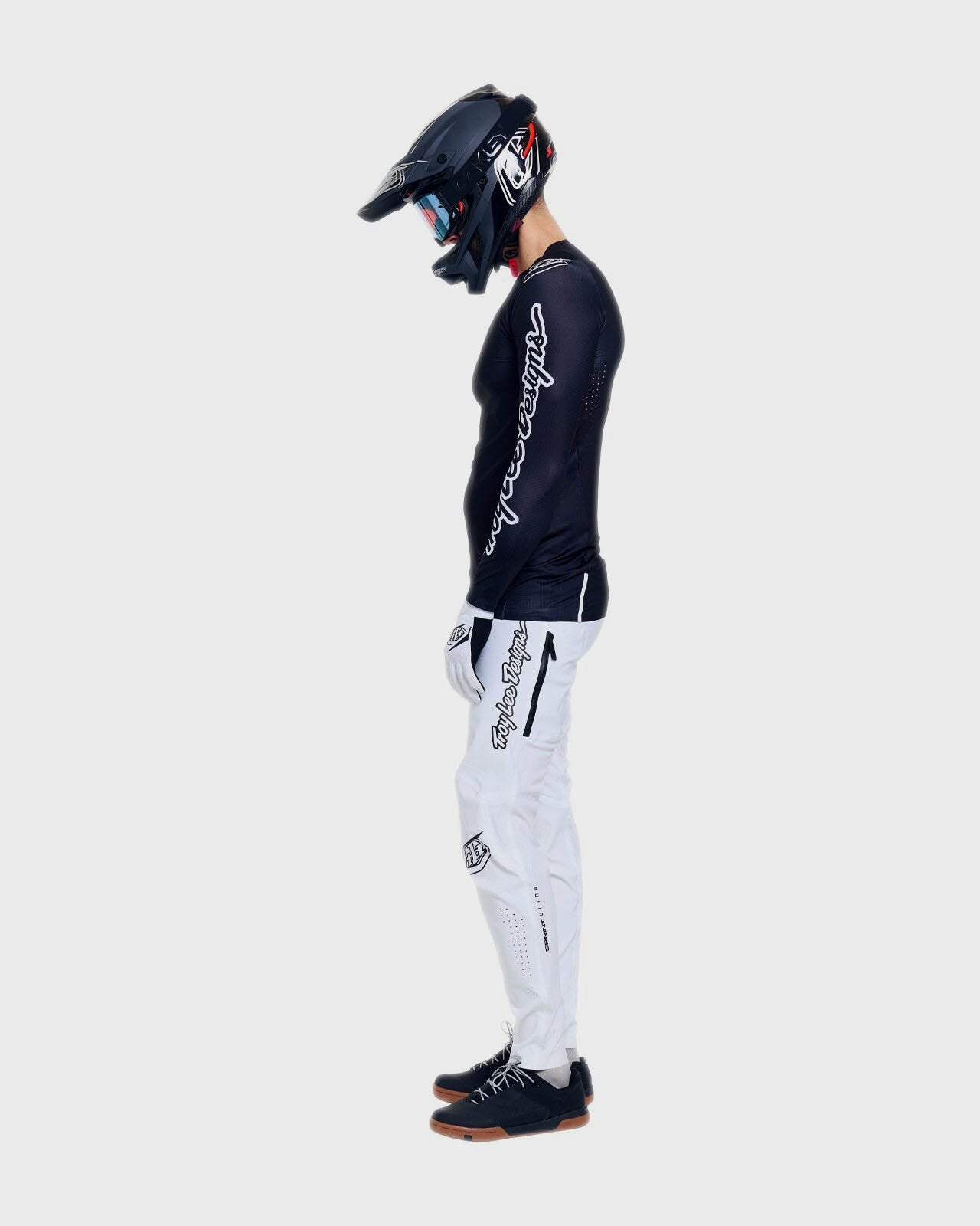 Troy Lee Designs Sprint Ultra Cycle Jersey Mono Black - FREE UK Shipping, FREE 365 Day Returns | Moto Central