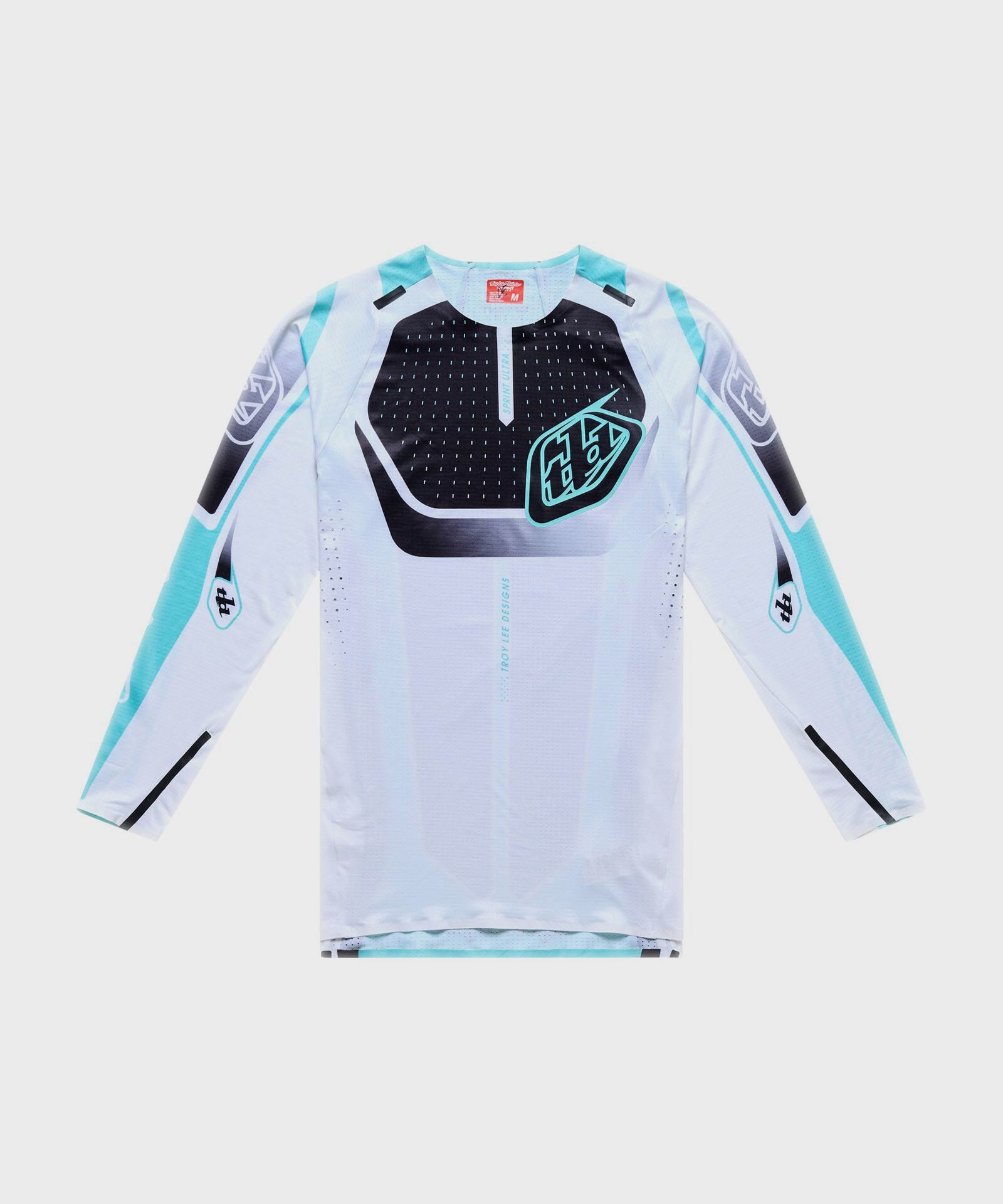 Troy Lee Designs Sprint Ultra Cycle Jersey Proton White - FREE UK Shipping, FREE 365 Day Returns | Moto Central