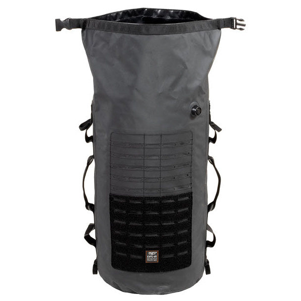 Biltwell Exfil-65 2.0 Dry Bag - open roll-top view