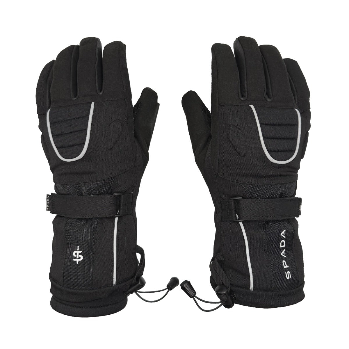 Spada Blizzard 2 Rev.2 CE Waterproof Leather Gloves Black FREE UK Delivery, FREE 365 Day Returns | Moto Central