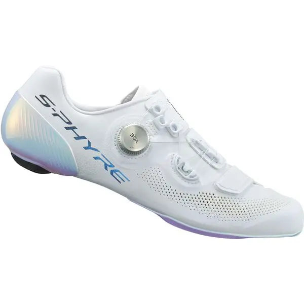 Shimano S-PHYRE RC9 PWR / RC903P Shoes White - FREE UK Shipping, FREE 365 Day Returns | Moto Central