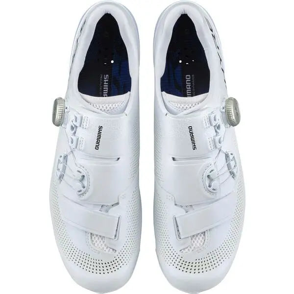 Shimano S-Phyre RC9 PWR (RC903P) Shoes White - FREE UK Shipping, FREE 365 Day Returns | Moto Central