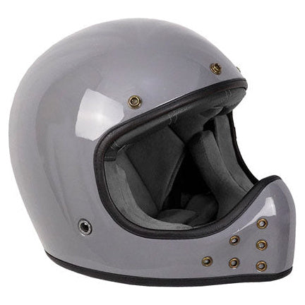 ByCity The Rock Grey, full-face motorcycle helmet, left three-quarter view