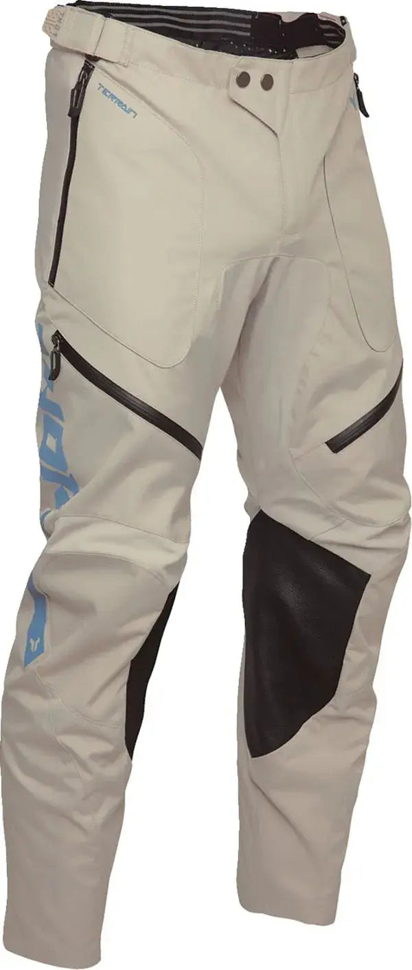 Thor Terrain In-the-Boot MX Textile Trouser Black / Sand - FREE UK Shipping, FREE 365 Day Returns | Moto Central