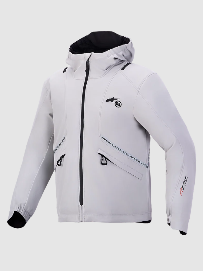 Alpinestars C-5 Drystar Textile Jacket Light Grey / Black