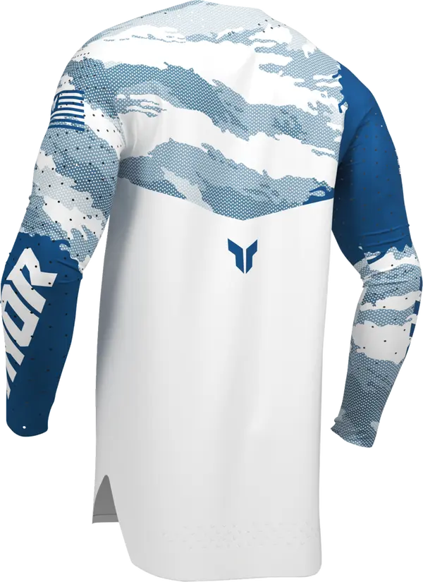 Thor Sportmode Recon LE Jersey White / Blue - FREE UK Shipping, FREE 365 Day Returns | Moto Central