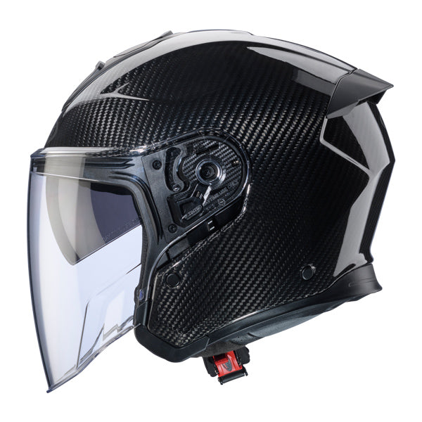 Caberg Flyon 2 Carbon 94 open-face helmet left-side view