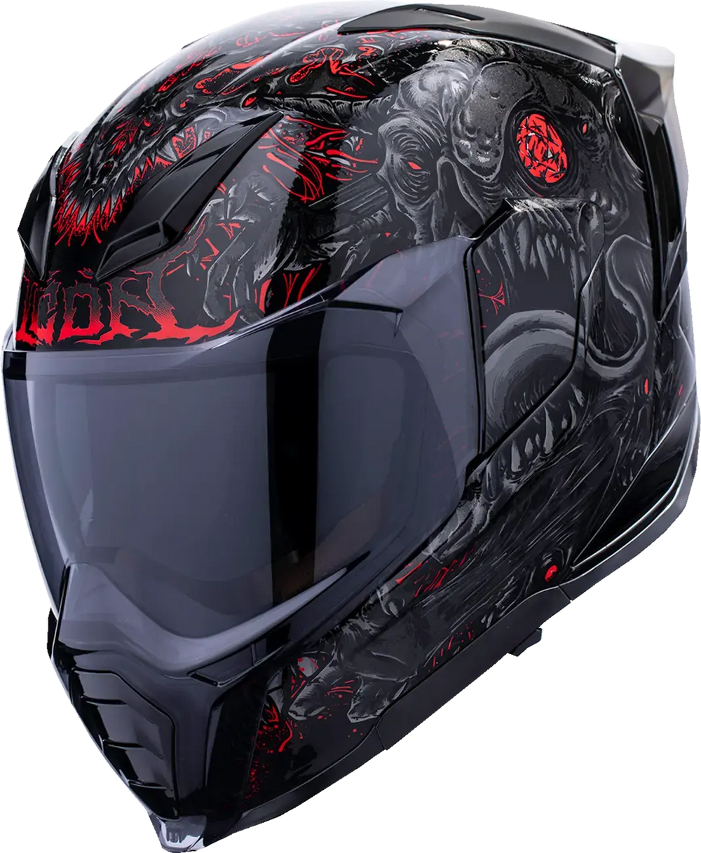 Icon Ultraflite Misanthrope MIPS Matt Black / Red