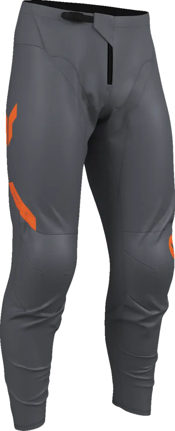 Thor Ridemode Menace MX Textile Trouser Charcoal Grey - FREE UK Shipping, FREE 365 Day Returns | Moto Central
