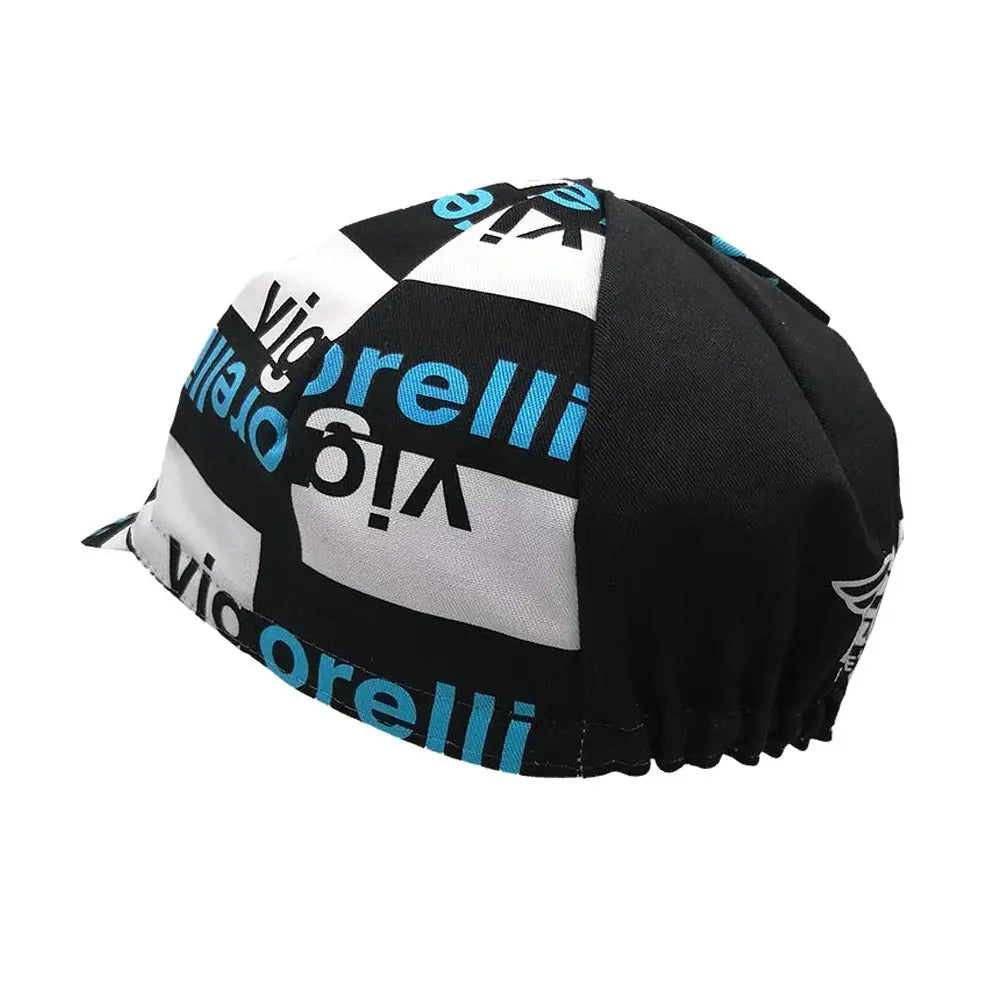 Cinelli Vigorelli Cap Black / White - FREE UK Shipping, FREE 365 Day Returns | Moto Central