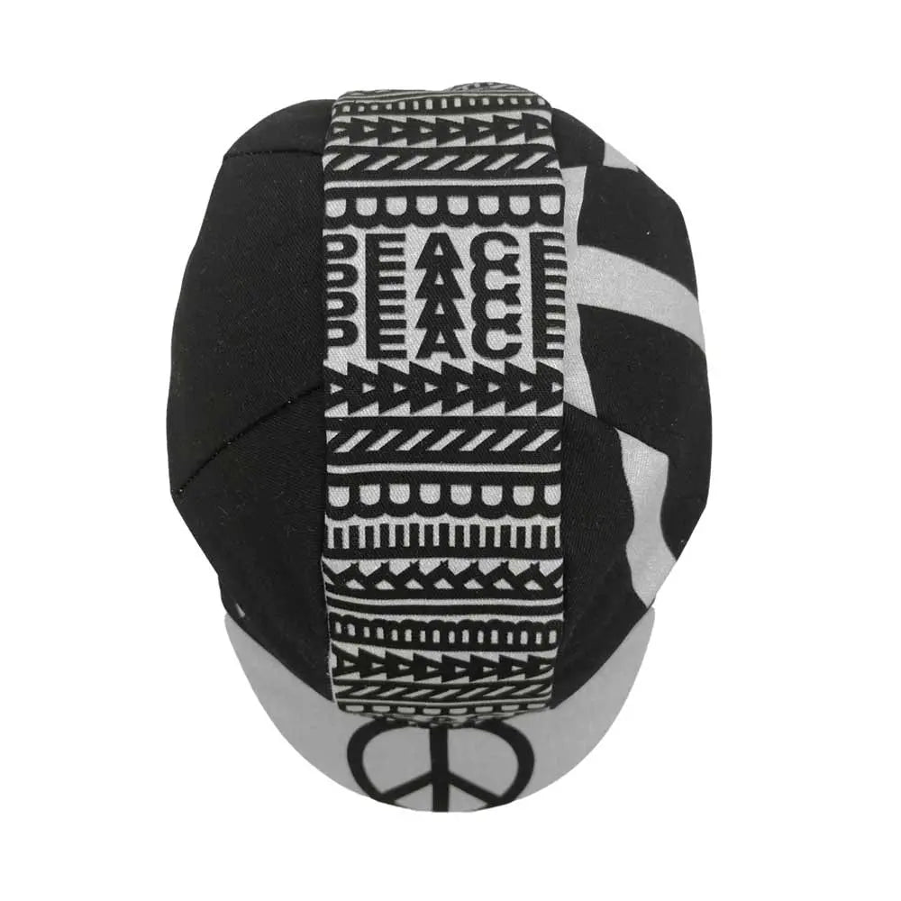 Cinelli Peace Cap Black - FREE UK Shipping, FREE 365 Day Returns | Moto Central
