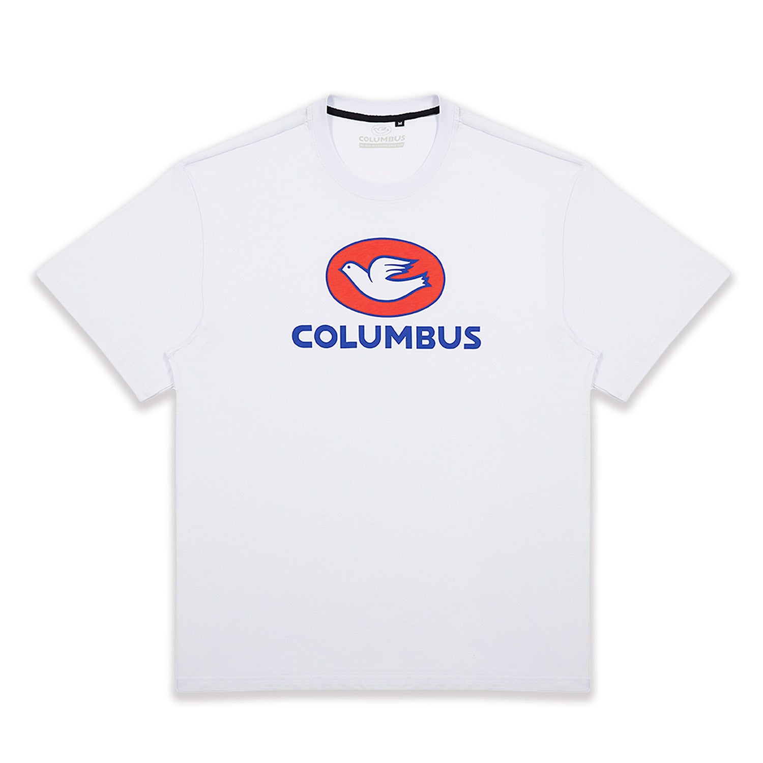Cinelli Columbus Dove T-Shirt White - FREE UK Shipping, FREE 365 Day Returns | Moto Central