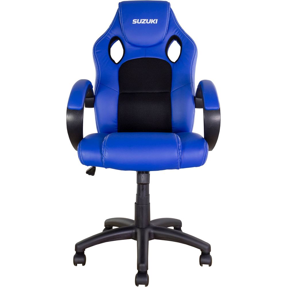 BikeTek Rider Chair Blue With Black Trim For Suzuki