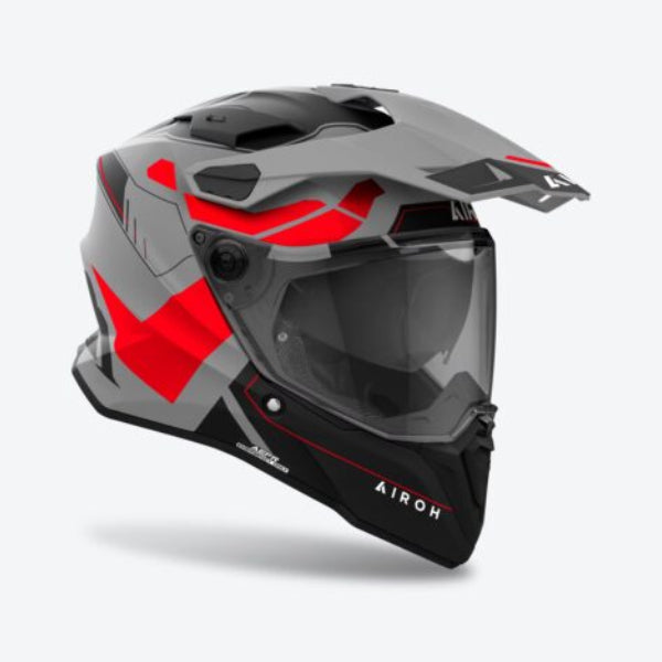 Airoh Commander 2 Reveal Matt Fluo Red