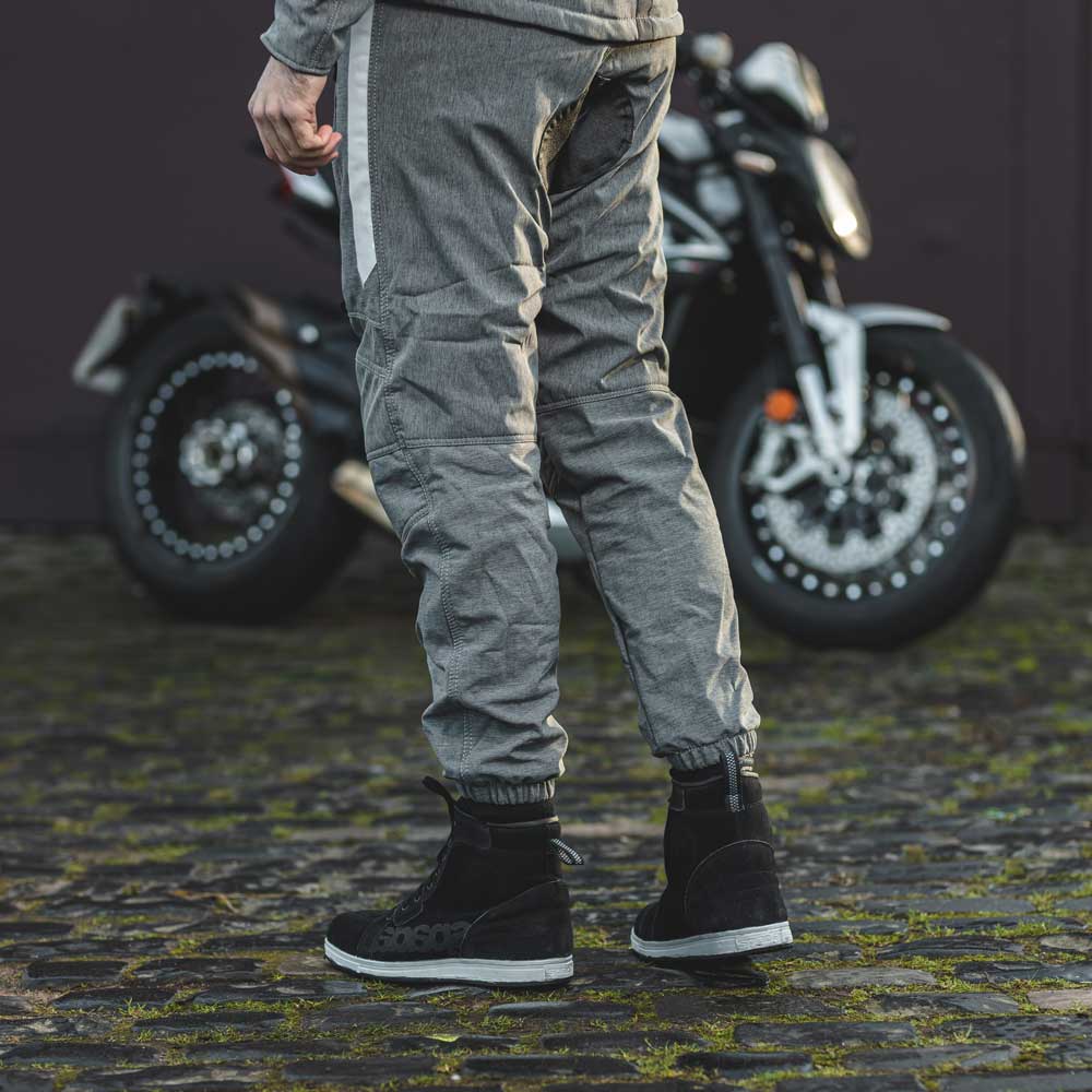Spada Commute CE Textile Trouser Grey FREE UK Delivery, FREE 365 Day Returns | Moto Central