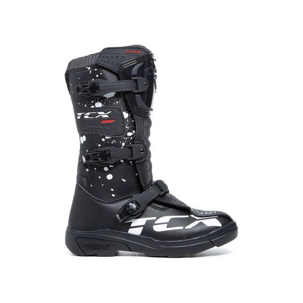TCX Comp-Kid Boots Black / Black / White