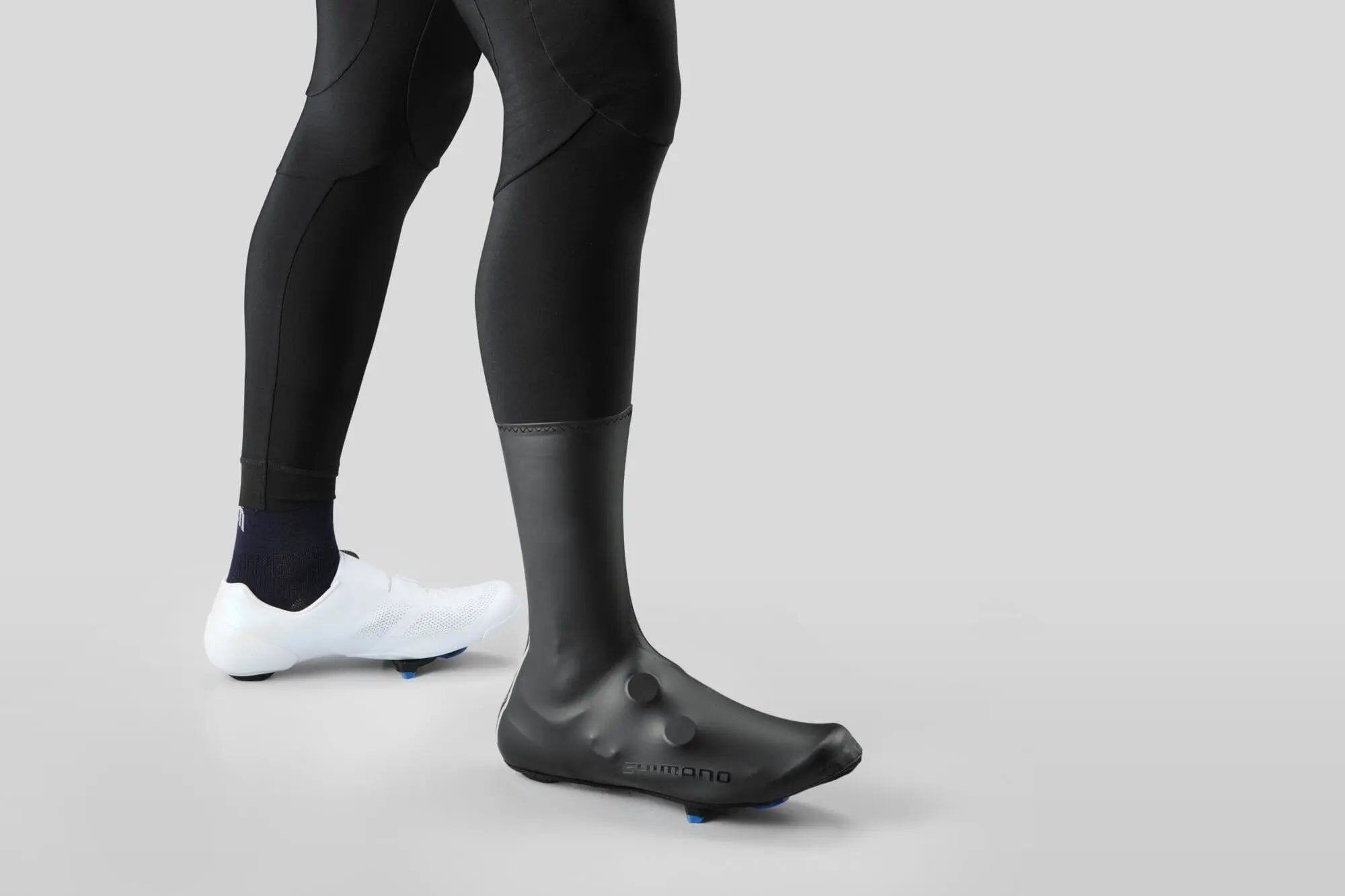 Shimano Dual Fit Rain Shoe Cover Black - FREE UK Shipping, FREE 365 Day Returns | Moto Central