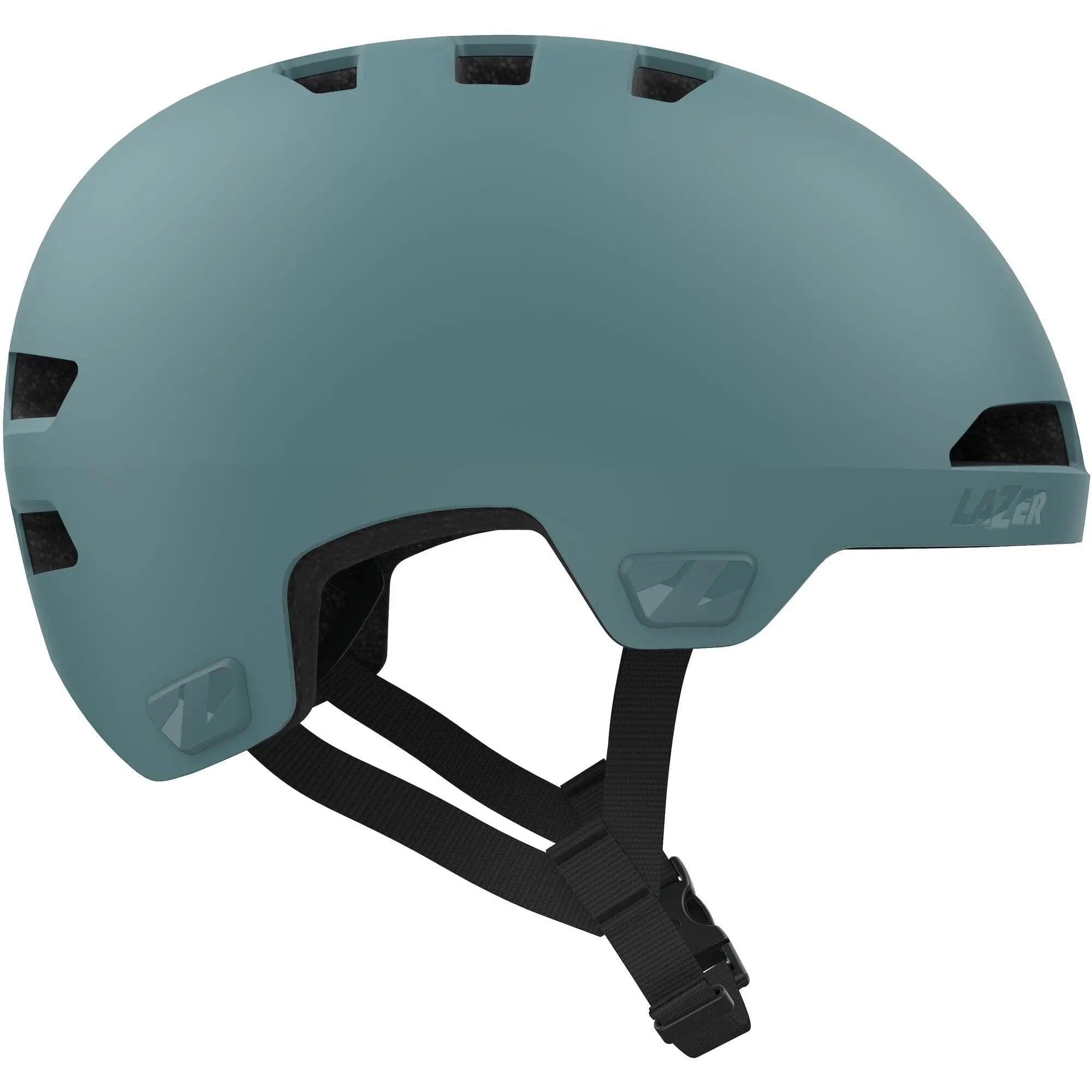 Lazer Maze KinetiCore Cycle Helmet Matt Stone Blue - FREE UK Shipping, FREE 365 Day Returns | Moto Central