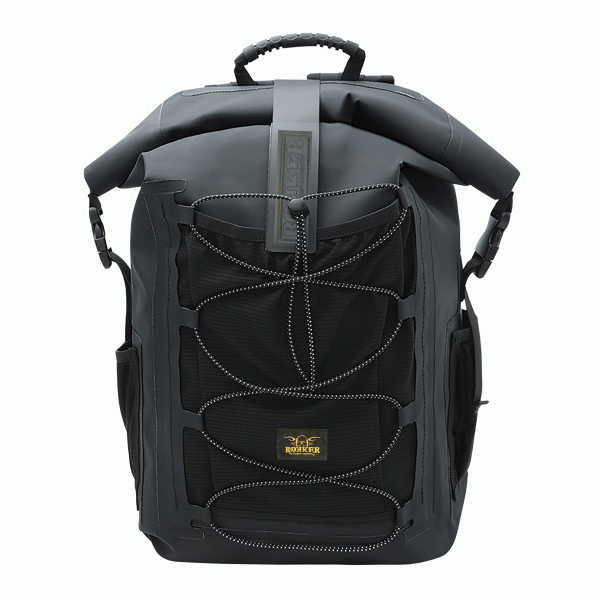Rokker Waterproof Backpack Black FREE UK Delivery, FREE 365 Day Returns | Moto Central