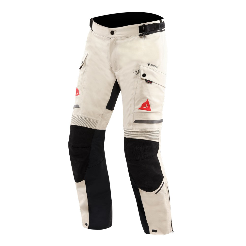 Dainese Super Expedition Gore-Tex Trouser Tidal Foam / Red FREE UK Delivery, FREE 365 Day Returns | Moto Central