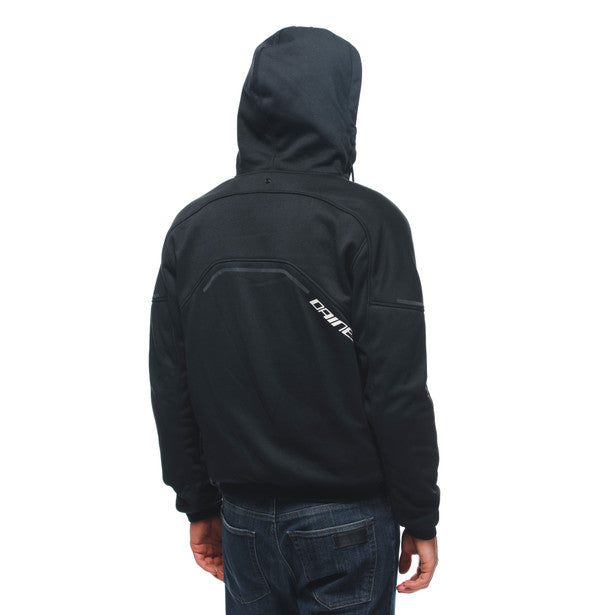 Dainese Daemon X Protective Hoodie Black / Black / White