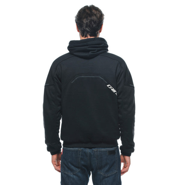 Dainese Daemon X Protective Hoodie Black / Black / White