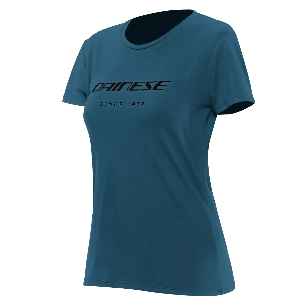 Dainese Essence Wordmark Ladies T-Shirt Teal, front product view