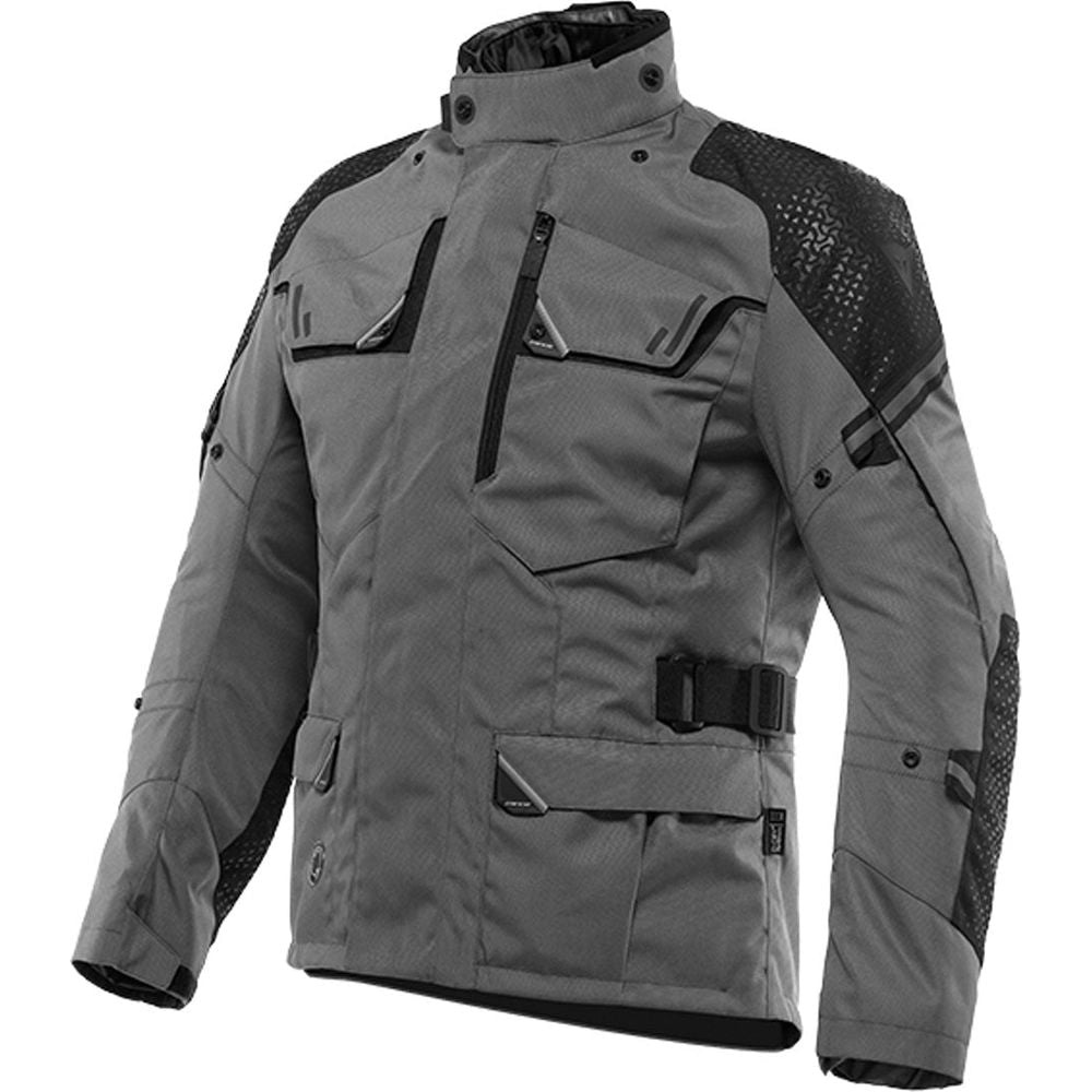 Dainese Ladakh 3L D-Dry All Weather Touring Textile Jacket Iron-Gate Grey / Black