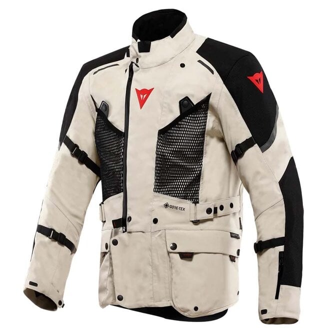 Dainese Super Expedition Gore-Tex Jacket Tidal Foam / Red FREE UK Delivery, FREE 365 Day Returns | Moto Central