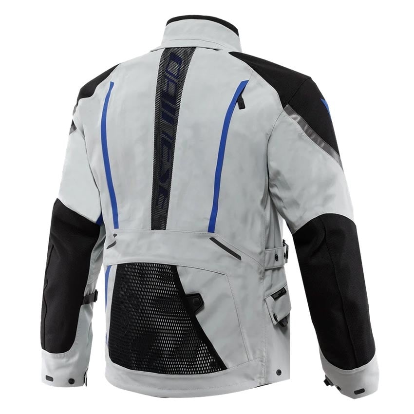 Dainese Super Expedition Gore-Tex Jacket Light Grey / Blue FREE UK Delivery, FREE 365 Day Returns | Moto Central