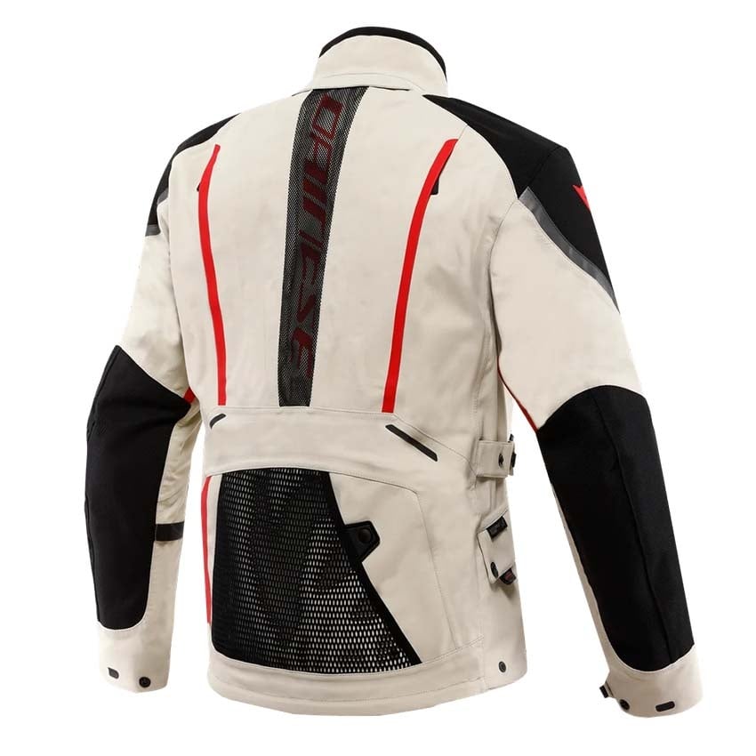 Dainese Super Expedition Gore-Tex Jacket Tidal Foam / Red FREE UK Delivery, FREE 365 Day Returns | Moto Central