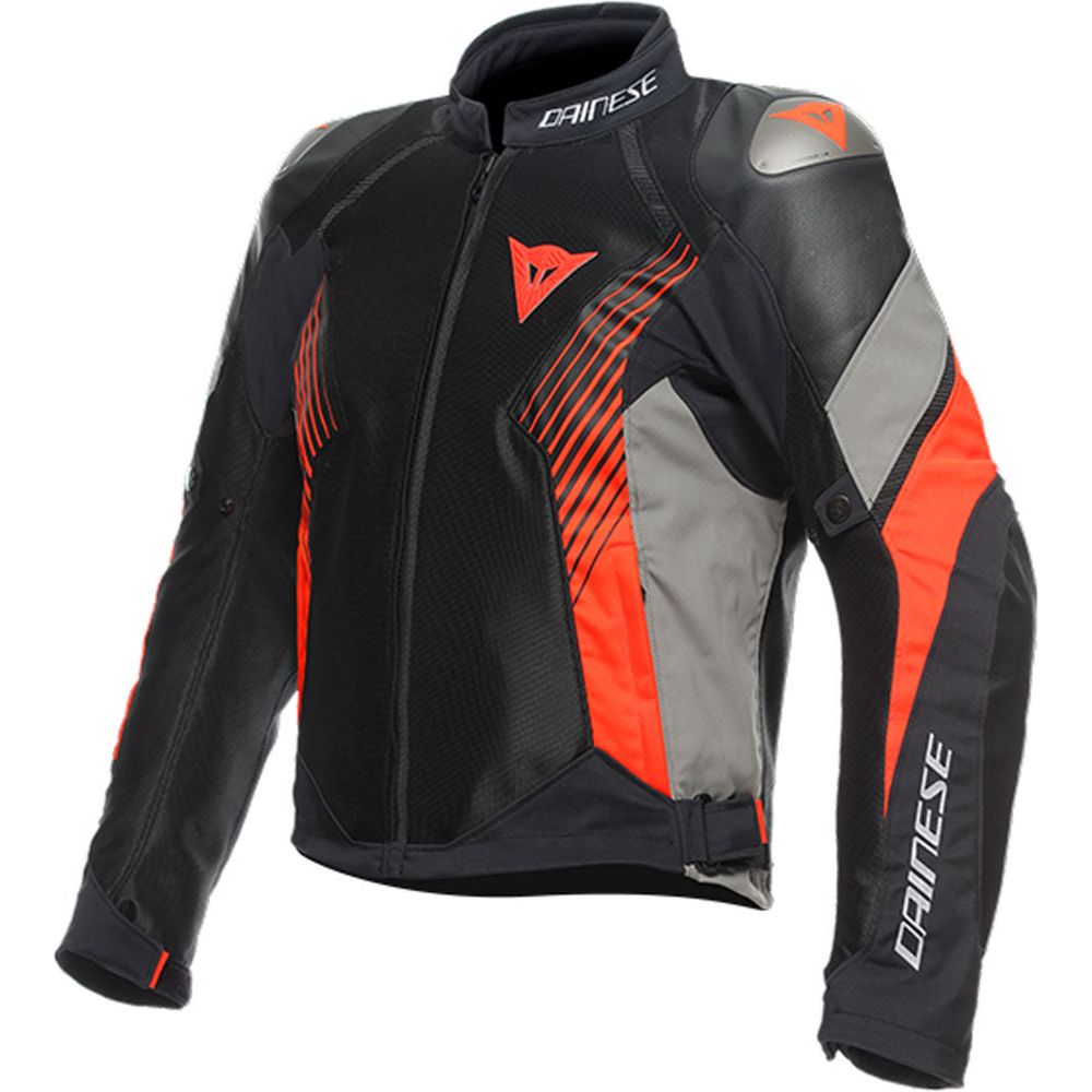 Dainese Super Rider 2 Absoluteshell Mesh Textile Jacket Black / Grey / Red