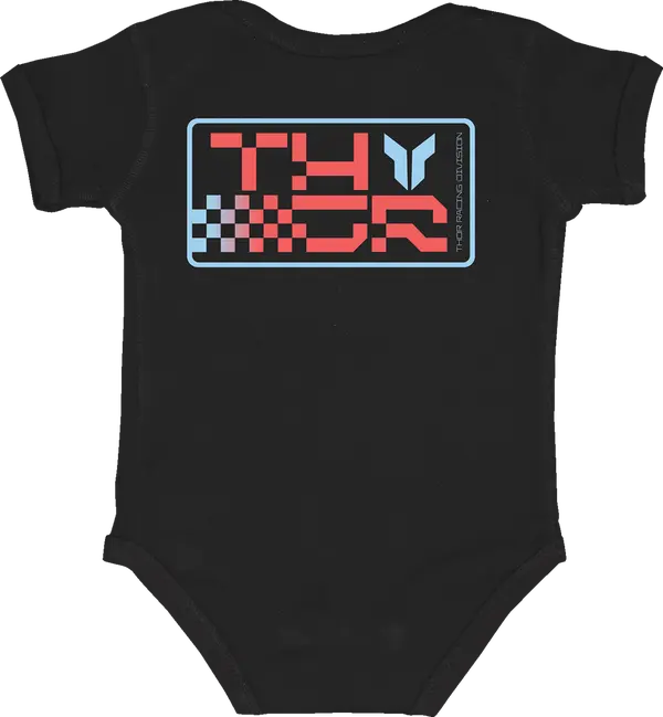 Thor Infant Vantage Supermini Onesie Black - FREE UK Shipping, FREE 365 Day Returns | Moto Central