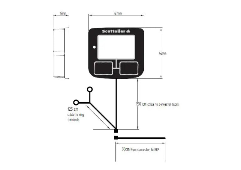 Scottoiler eSystem v3.1 High Temperature Red Scottoil FREE UK Delivery, FREE 365 Day Returns | Moto Central
