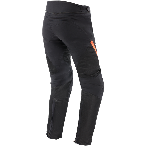 Dainese Drake 2 Super Air Textile Trouser Black / Fluo Red