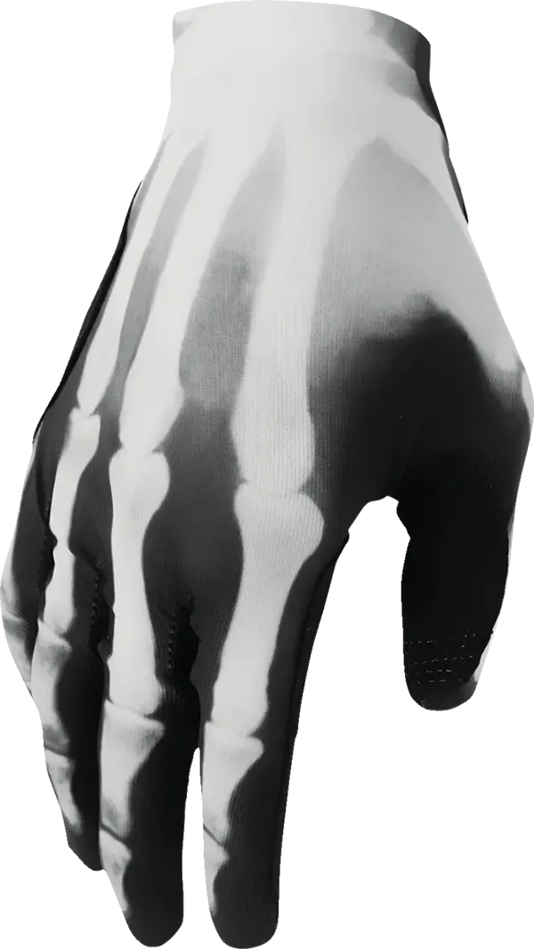 Thor Sportmode X-RAY Textile Gloves Black / White - FREE UK Shipping, FREE 365 Day Returns | Moto Central