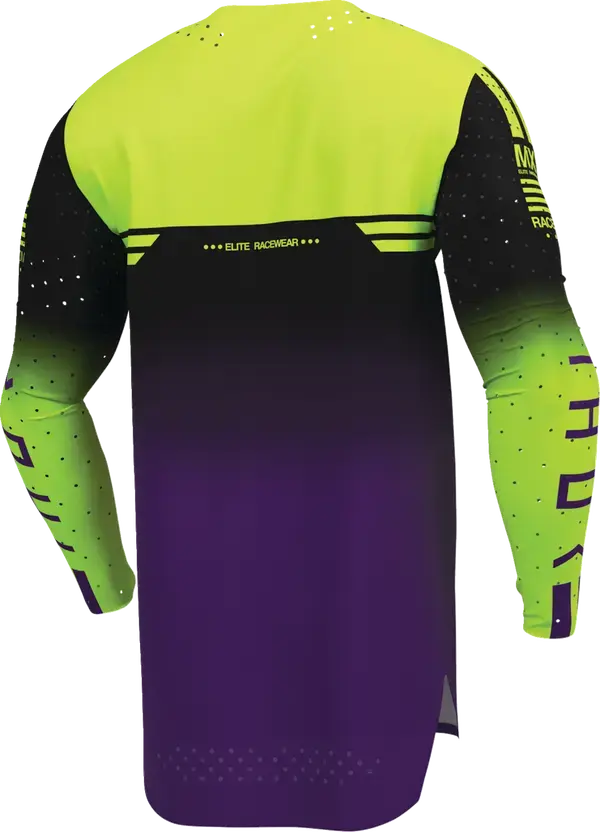 Thor Sportmode Geo Jersey Black / Purple - FREE UK Shipping, FREE 365 Day Returns | Moto Central