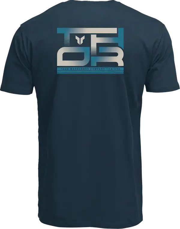 Thor Section T-Shirt Navy - FREE UK Shipping, FREE 365 Day Returns | Moto Central