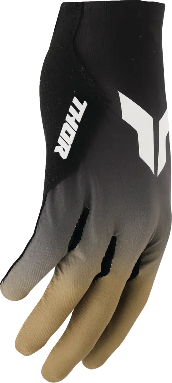 Thor Sportmode Iconic Gloves Black / Copper - FREE UK Shipping, FREE 365 Day Returns | Moto Central