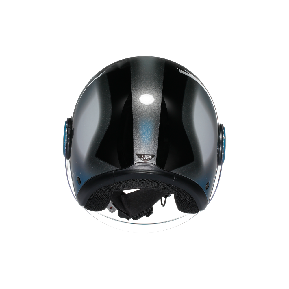 AGV Eteres Levanto Black / Silver / Blue