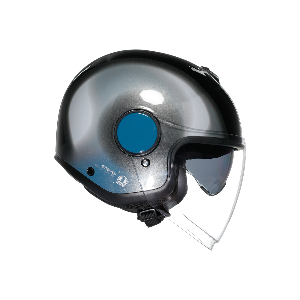 AGV Eteres Levanto Black / Silver / Blue