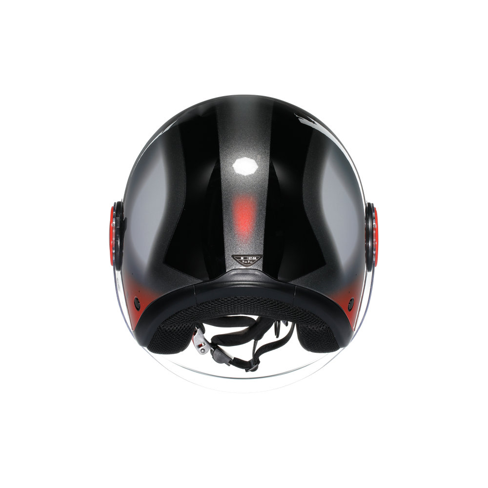 AGV Eteres Levanto Black / Silver / Red