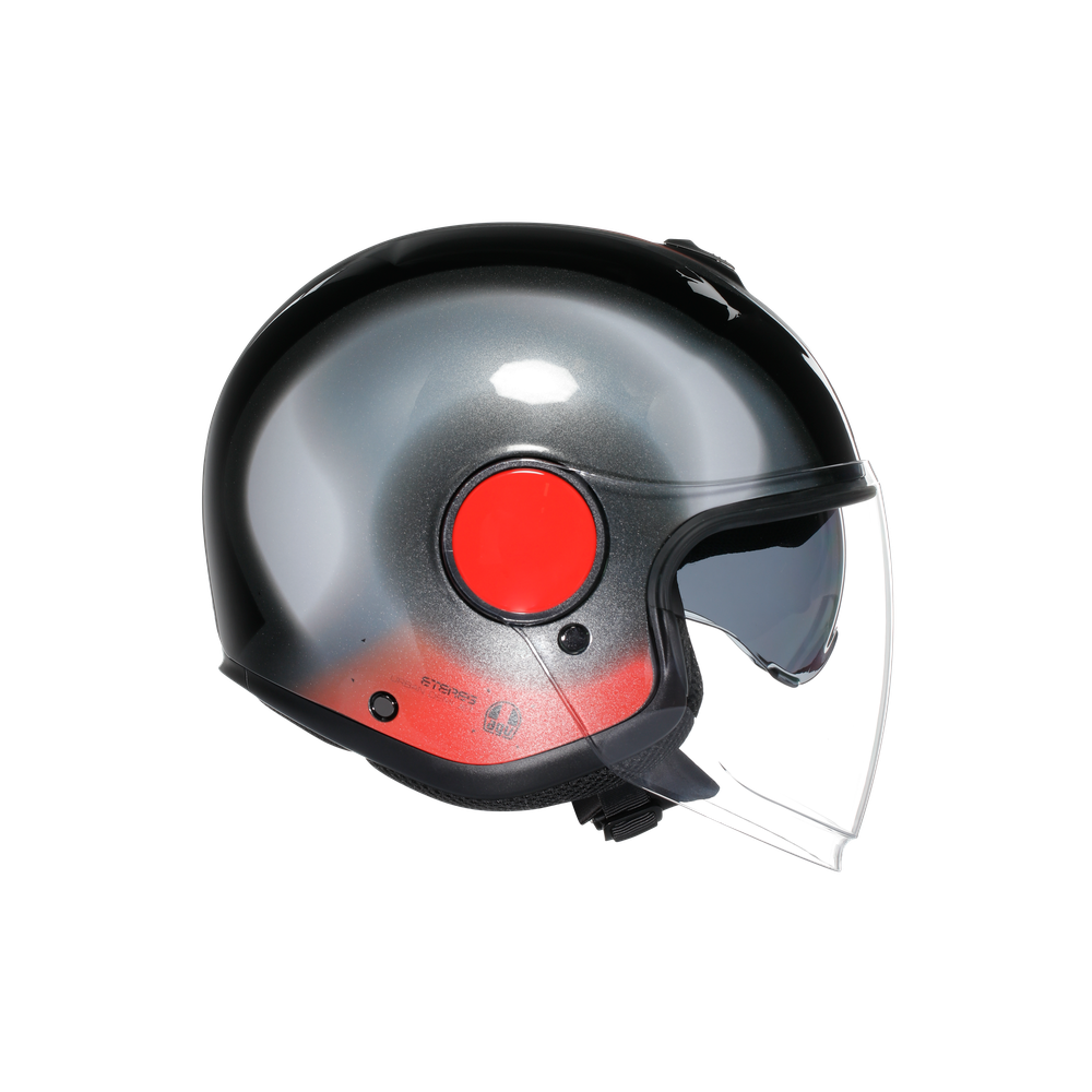 AGV Eteres Levanto Black / Silver / Red